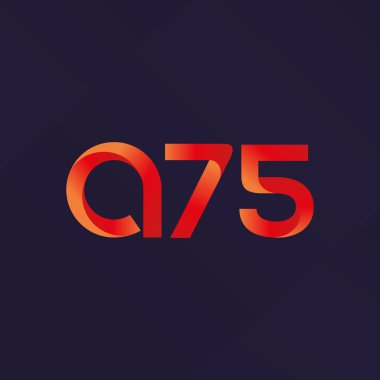 harf ve rakam logosu A75