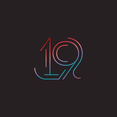 basamak çağdaş numarası 19 logosu