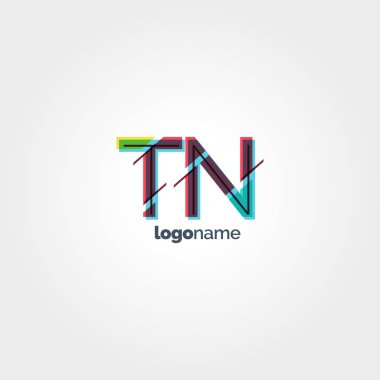 Bağlı Tn harf logo