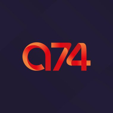 harf ve rakam logo A74