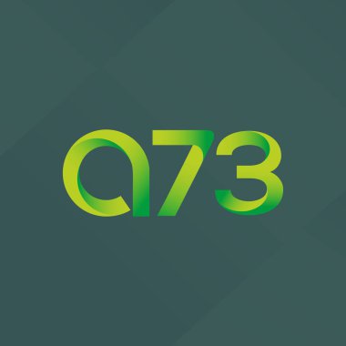 harf ve rakam logo A73
