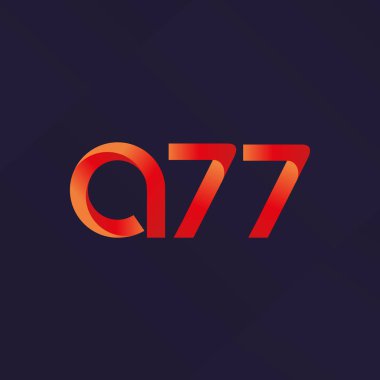 harf ve rakam logosu A77