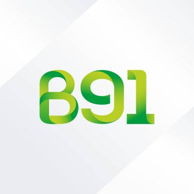 harf ve rakam logo B91