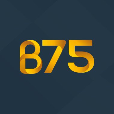 harf ve rakam logosu B75