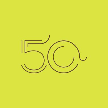 basamak çağdaş sayı 50 logosu