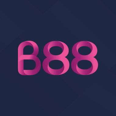 harf ve rakam logo B88