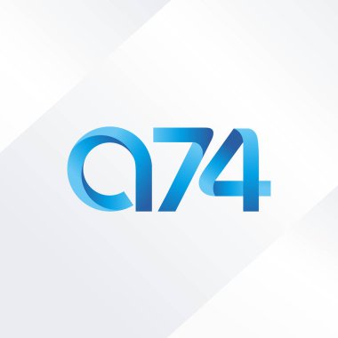 harf ve rakam logo A74