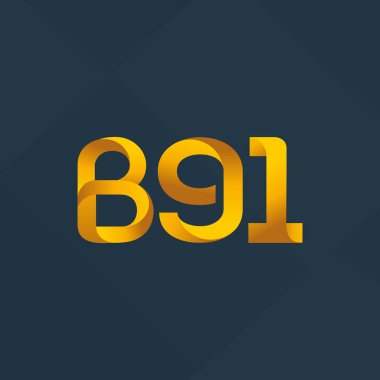 harf ve rakam logo B91