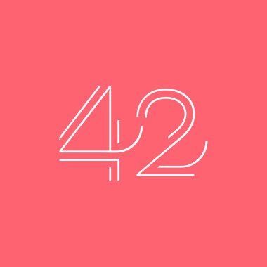 basamak çağdaş sayı 42 logosu