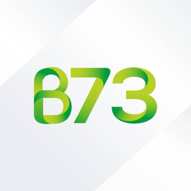 harf ve rakam logo B73