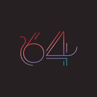 basamak çağdaş sayı 64 logosu