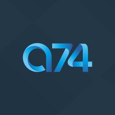 harf ve rakam logo A74