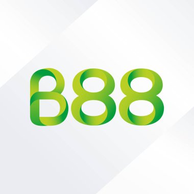 harf ve rakam logo B88