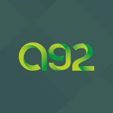 harf ve rakam logosu A92