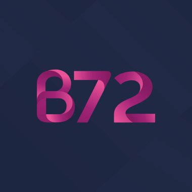harf ve rakam logo B72
