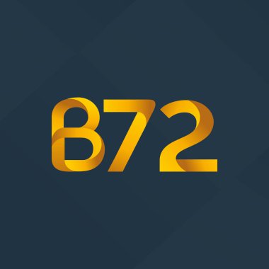 harf ve rakam logo B72