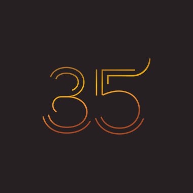 basamak çağdaş 35 numaralı logosu