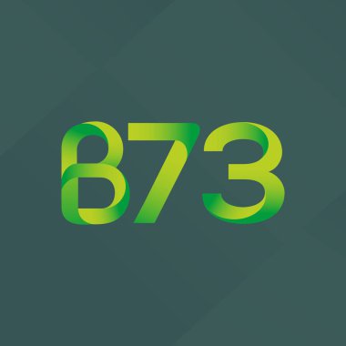 harf ve rakam logo B73