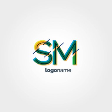SM harf logo bağlı