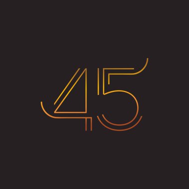 basamak çağdaş 45 numaralı logosu