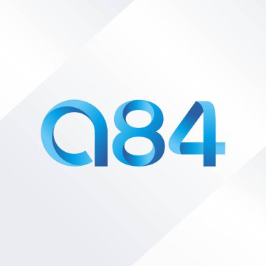 harf ve rakam logo A84