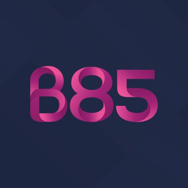 harf ve rakam logo B85