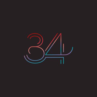 basamak çağdaş numarası 34 logosu