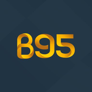 harf ve rakam logo B95