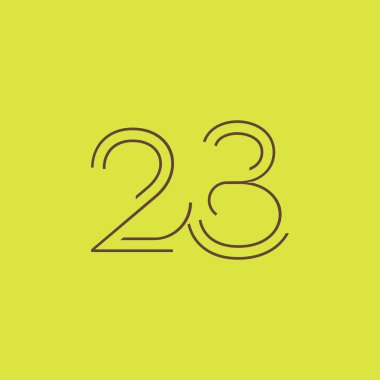 basamak çağdaş 23 numaralı logosu