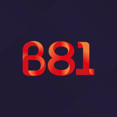 harf ve rakam logo B81