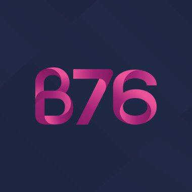 harf ve rakam logosu B76