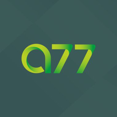 harf ve rakam logosu A77