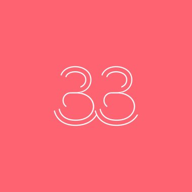 basamak çağdaş 33 numara logosu