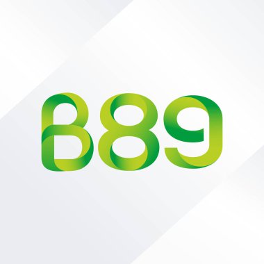 harf ve rakam logo B89