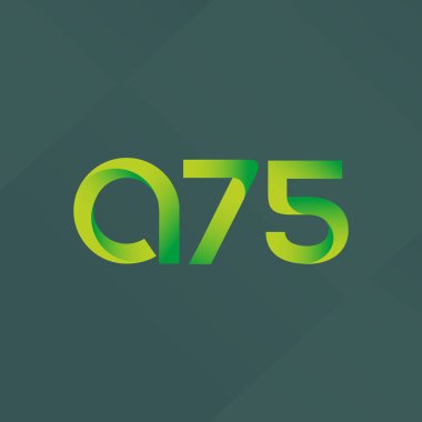 harf ve rakam logosu A75