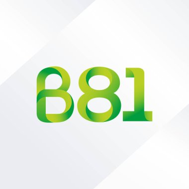 harf ve rakam logo B81