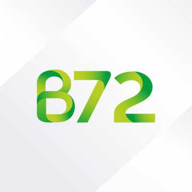 harf ve rakam logo B72