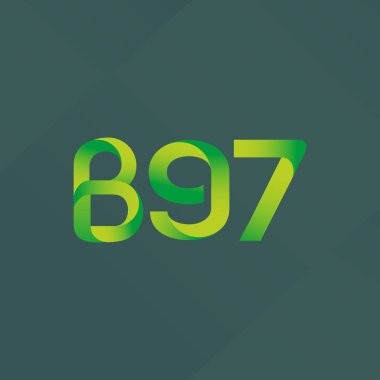 harf ve rakam logosu B97
