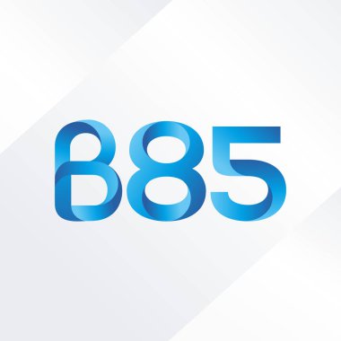 harf ve rakam logo B85