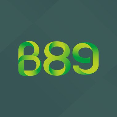 harf ve rakam logo B89