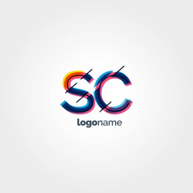Sc bağlı harf logo