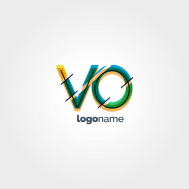 ortak harf logo Vo