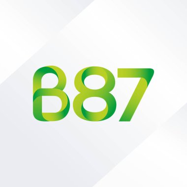 harf ve rakam logo B87