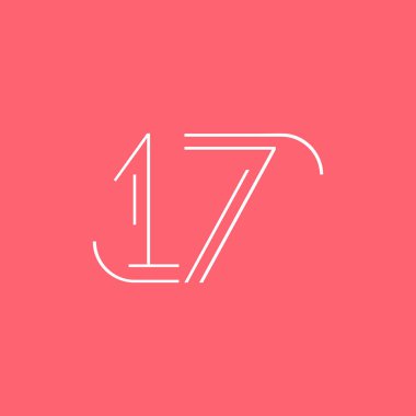 basamak çağdaş sayı 17 logosu