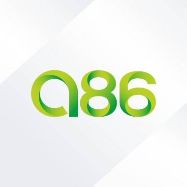 harf ve rakam logosu A86