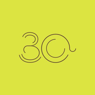 basamak çağdaş numarası 30 logosu