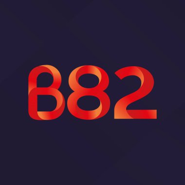 harf ve rakam logo B82