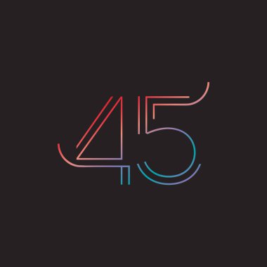 basamak çağdaş 45 numaralı logosu