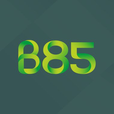 harf ve rakam logo B85