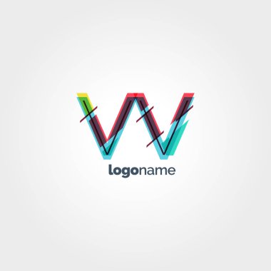 ortak harf logo Vv